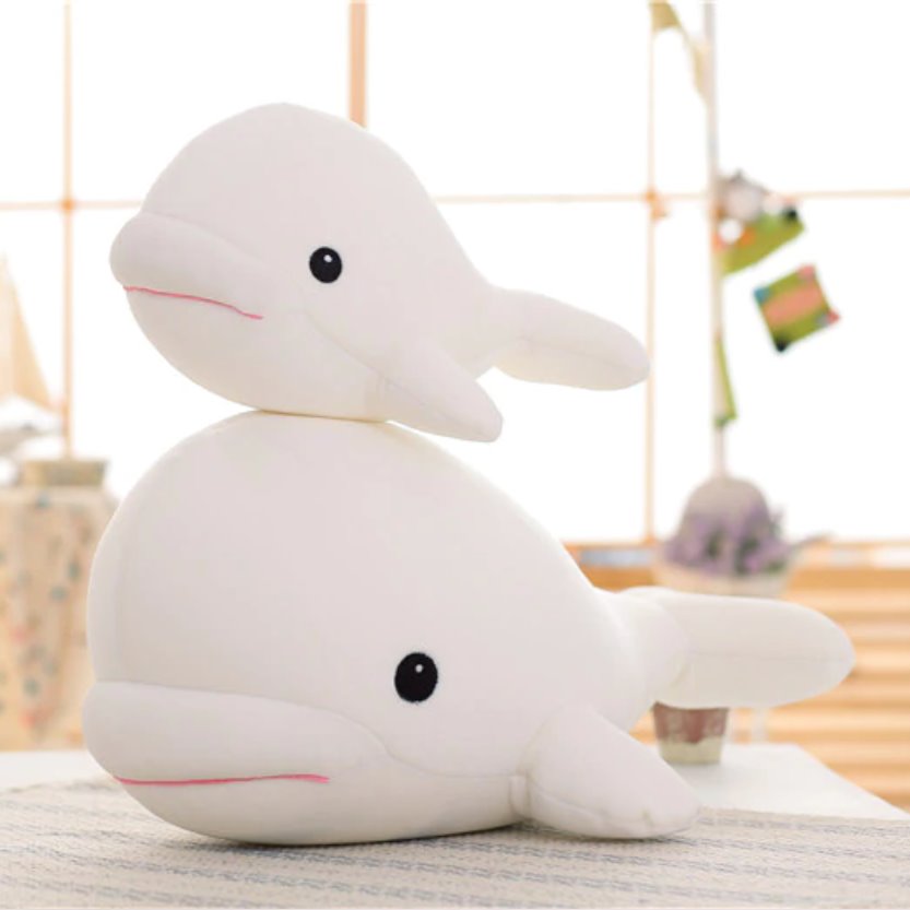 Adorable Baby Whale Plush Toy