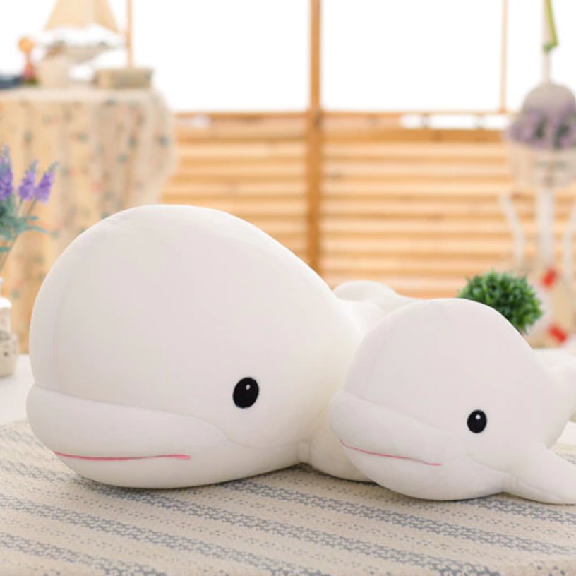 Adorable Baby Whale Plush Toy