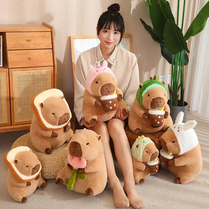 Cute Capybara Soft Plush Toy Dolls
