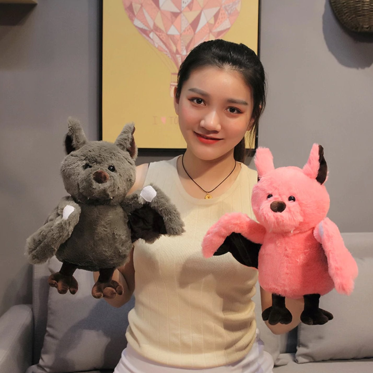 Cute Barry the Bat Soft Toy