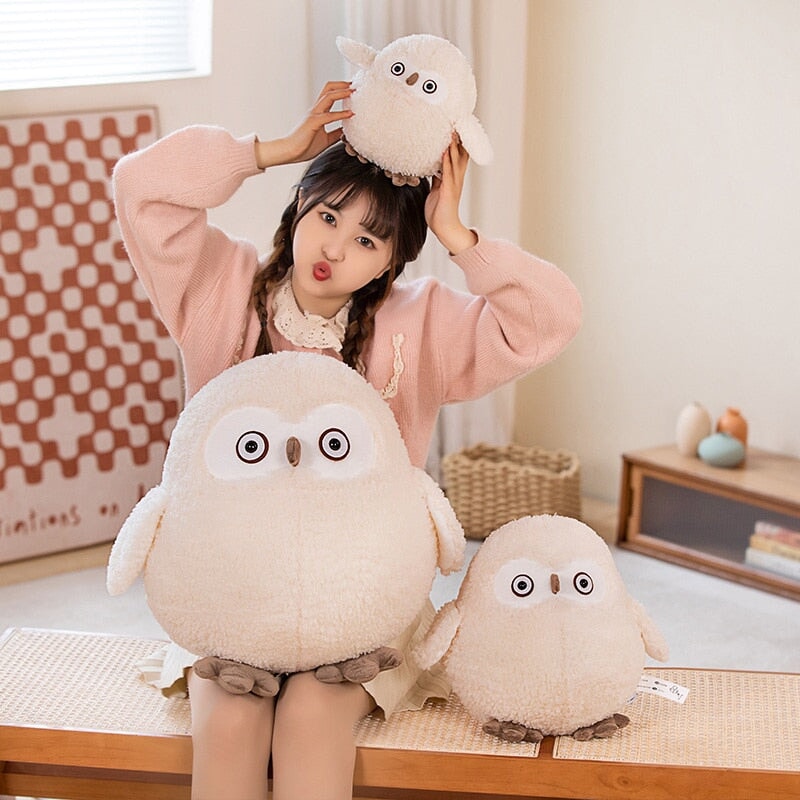 Soft Big Hoot Owl Cuddle Toy