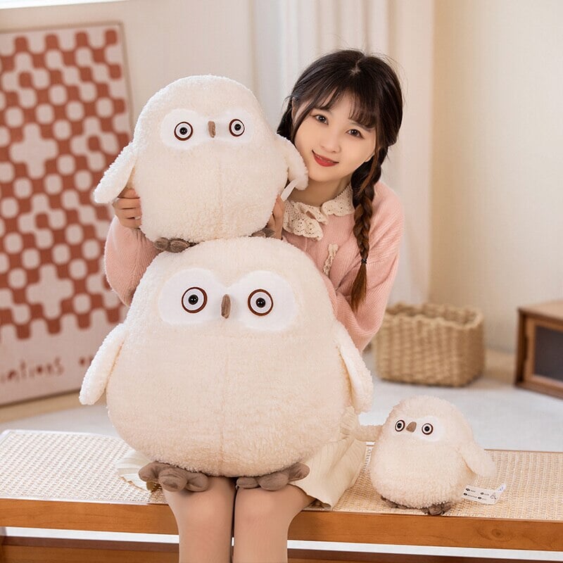 Soft Big Hoot Owl Cuddle Toy