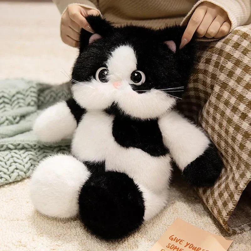 Cute Calico Kitten Soft Plush Toy