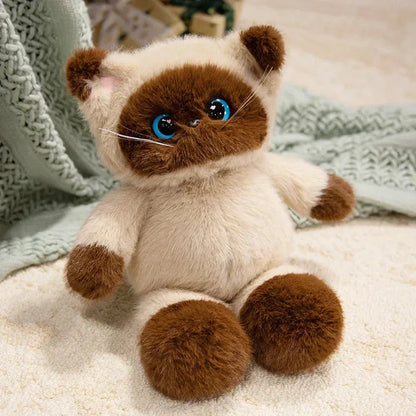 Cute Calico Kitten Soft Plush Toy