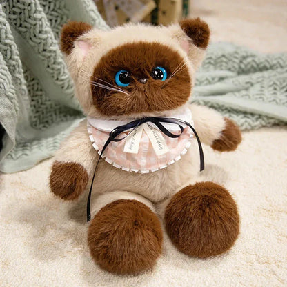 Cute Calico Kitten Soft Plush Toy