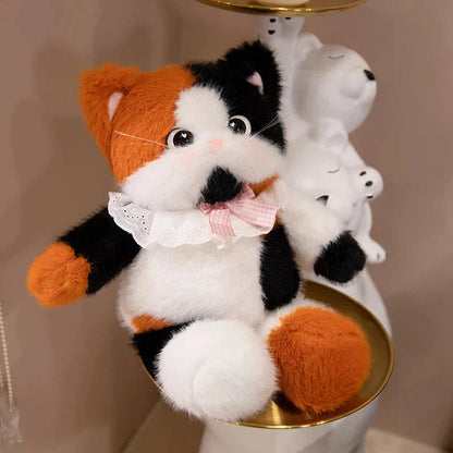 Cute Calico Kitten Soft Plush Toy