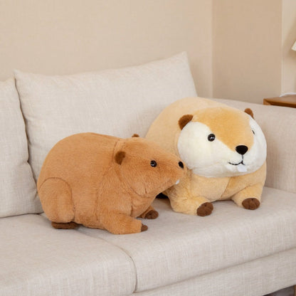 Soft Cute Brown Teddy Beaver Plush Toy