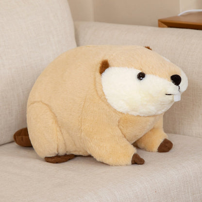 Soft Cute Brown Teddy Beaver Plush Toy