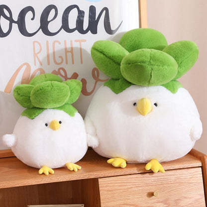 Cute Chicken Bok Choy Soft Toy
