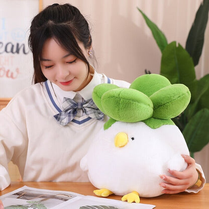 Cute Chicken Bok Choy Soft Toy
