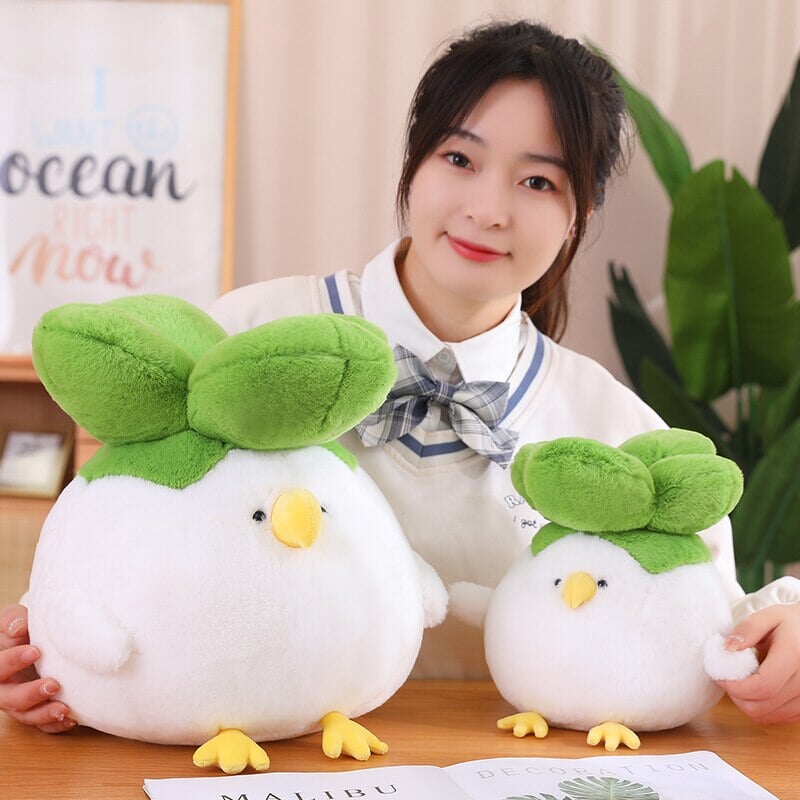 Cute Chicken Bok Choy Soft Toy