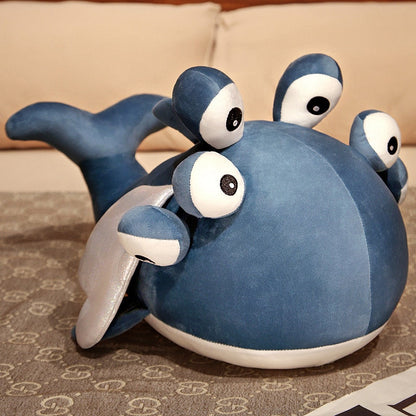 Cute Blue Flying Whale Soft Toy