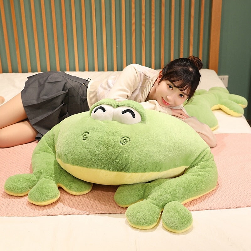 Big Cute Frog Stuffed Animal
