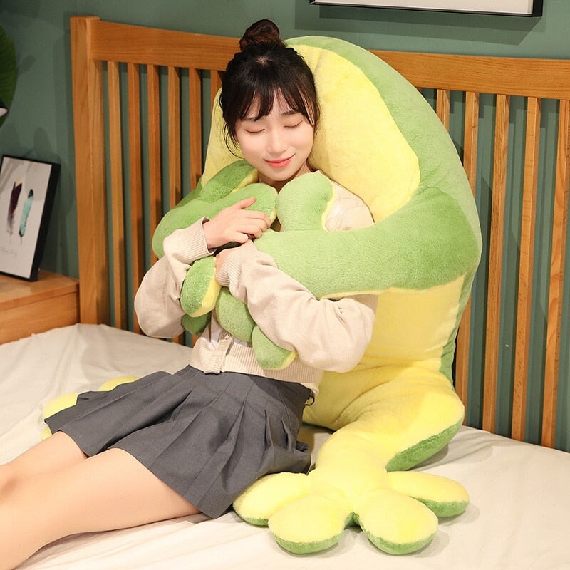 Big Cute Frog Stuffed Animal
