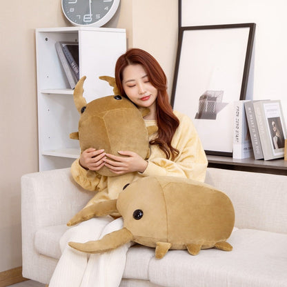 Adorable Brown Cute Beetle Soft Toys