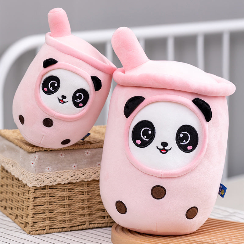 Cute Panda Bubble Tea Soft Toys