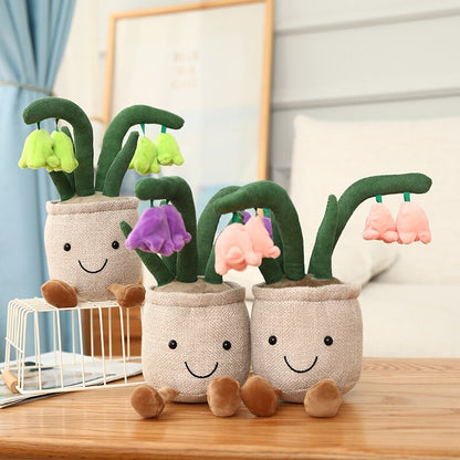 Soft Cute Floral Planter Buddy