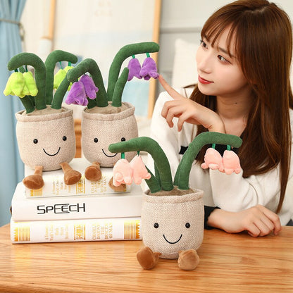 Soft Cute Floral Planter Buddy