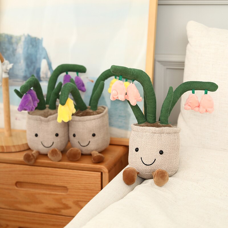 Soft Cute Floral Planter Buddy