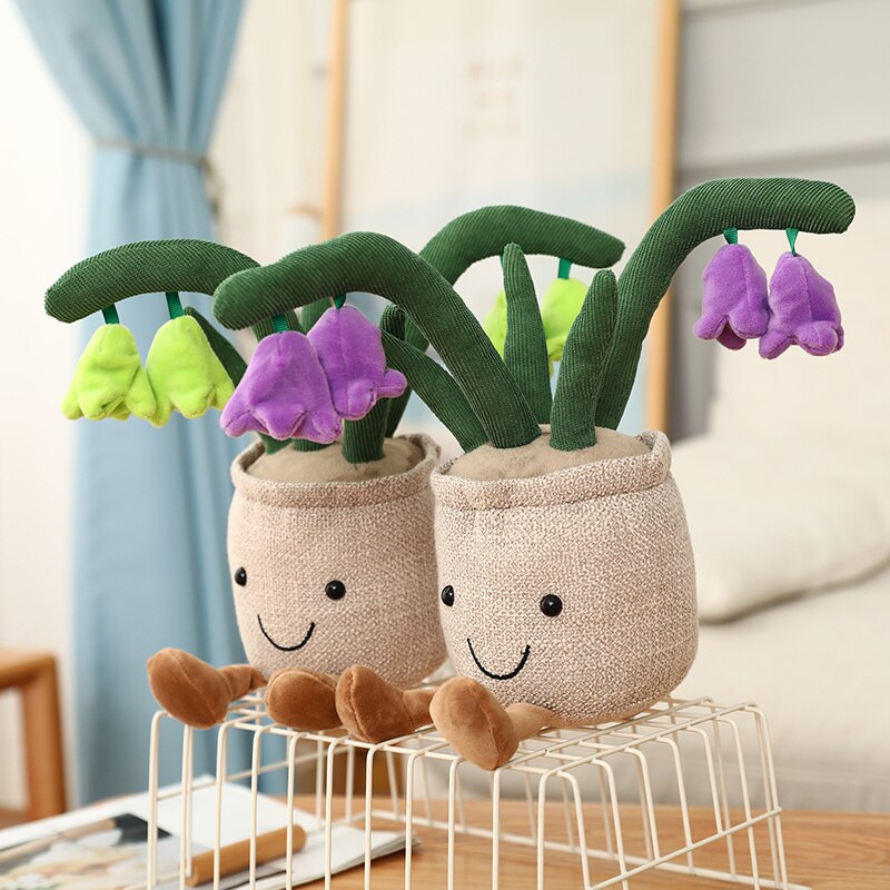 Soft Cute Floral Planter Buddy