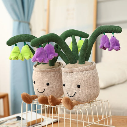 Soft Cute Floral Planter Buddy