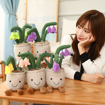 Soft Cute Floral Planter Buddy