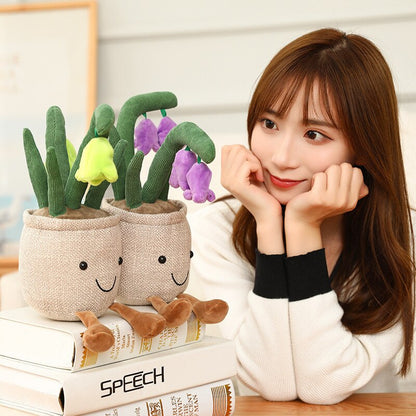 Soft Cute Floral Planter Buddy