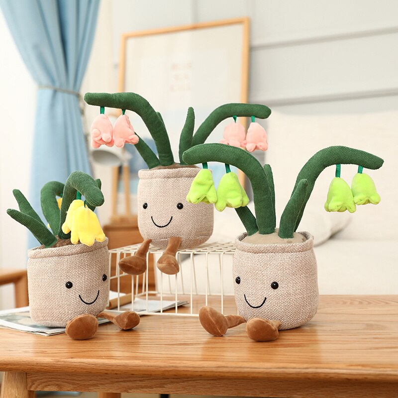 Soft Cute Floral Planter Buddy