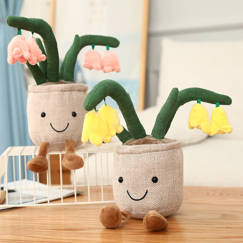 Soft Cute Floral Planter Buddy