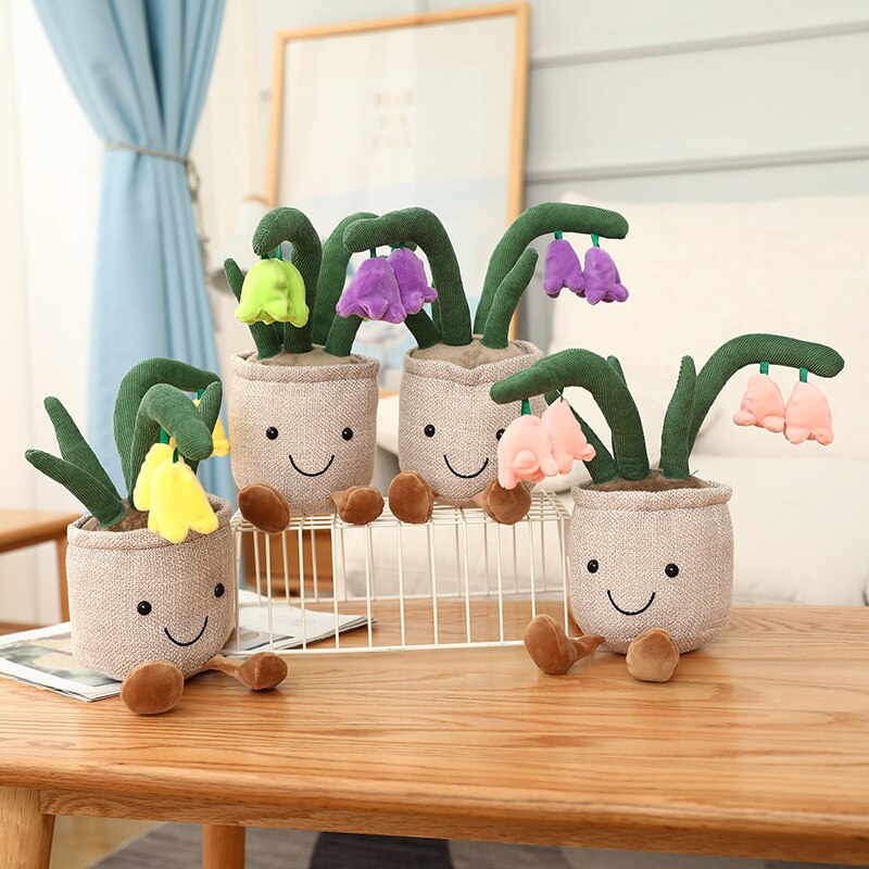 Soft Cute Floral Planter Buddy