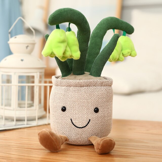 Soft Cute Floral Planter Buddy