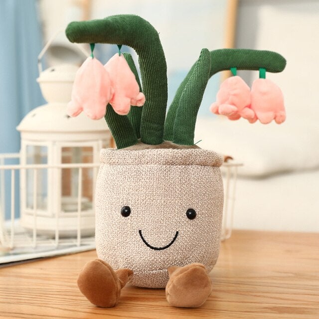 Soft Cute Floral Planter Buddy