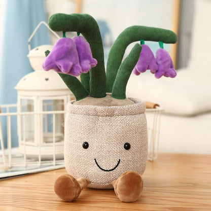 Soft Cute Floral Planter Buddy