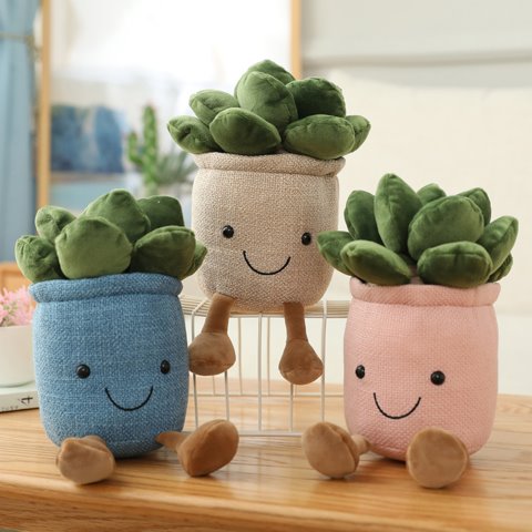 Sweet Moonstone Floral Planter Toy