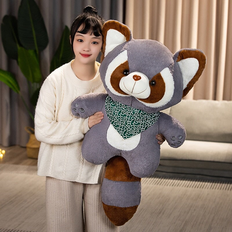Cuddly Raccoon Soft Toy Friends