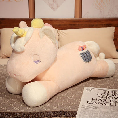 Soft Plush Unicorn Friends Buttercup and Cloudberry