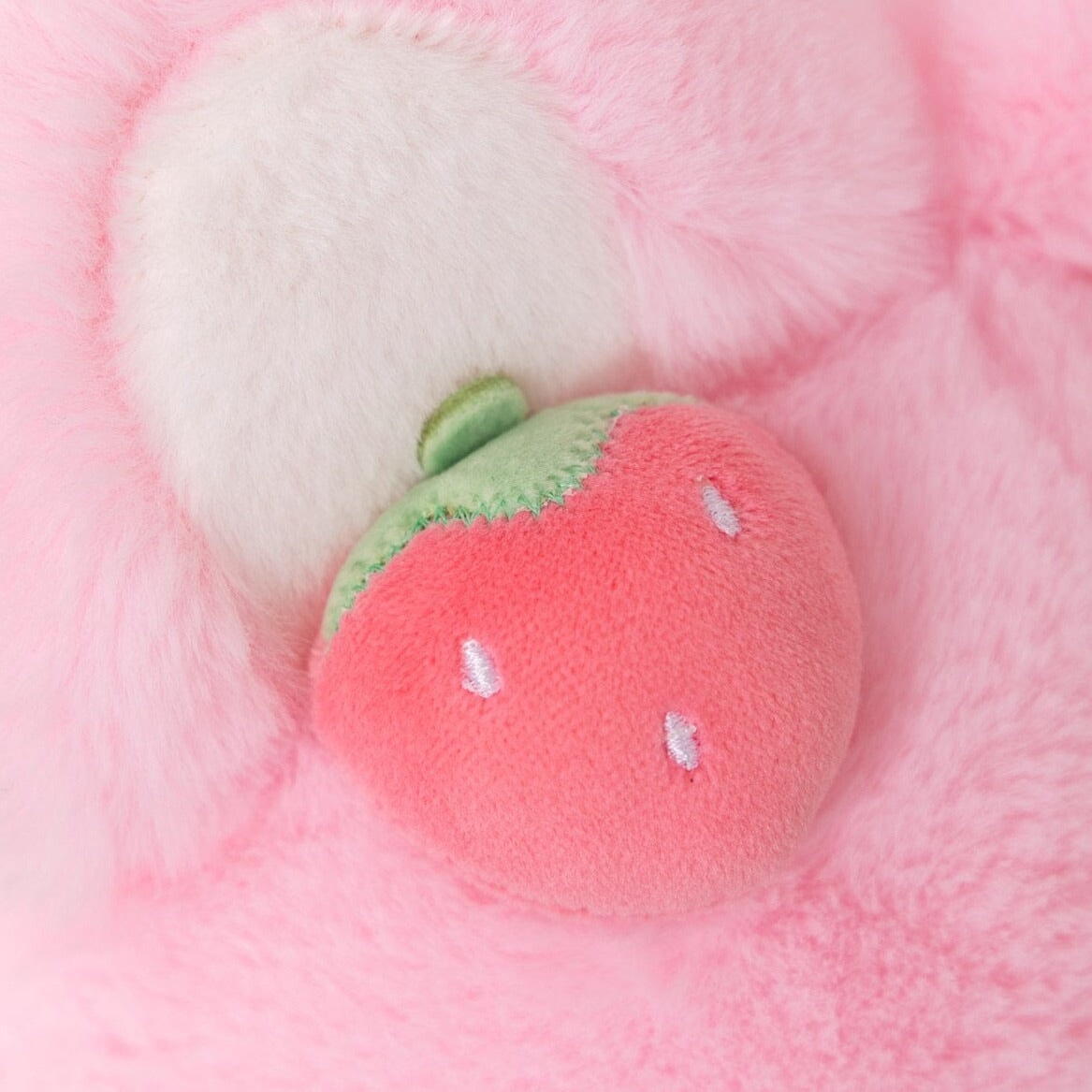 Cuddly Soft Pink Bunny Stuffed Animal Toy