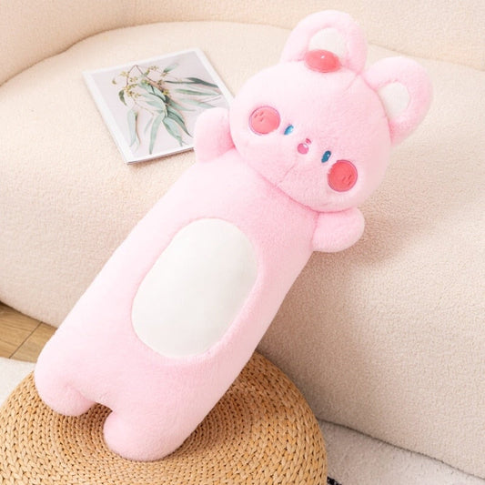Cuddly Soft Pink Bunny Stuffed Animal Toy - Befez