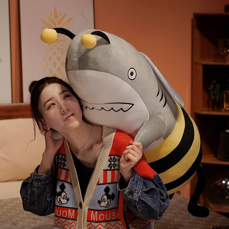 Cute Shark Bee Soft Plush Toy