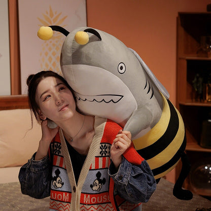 Cute Shark Bee Soft Plush Toy