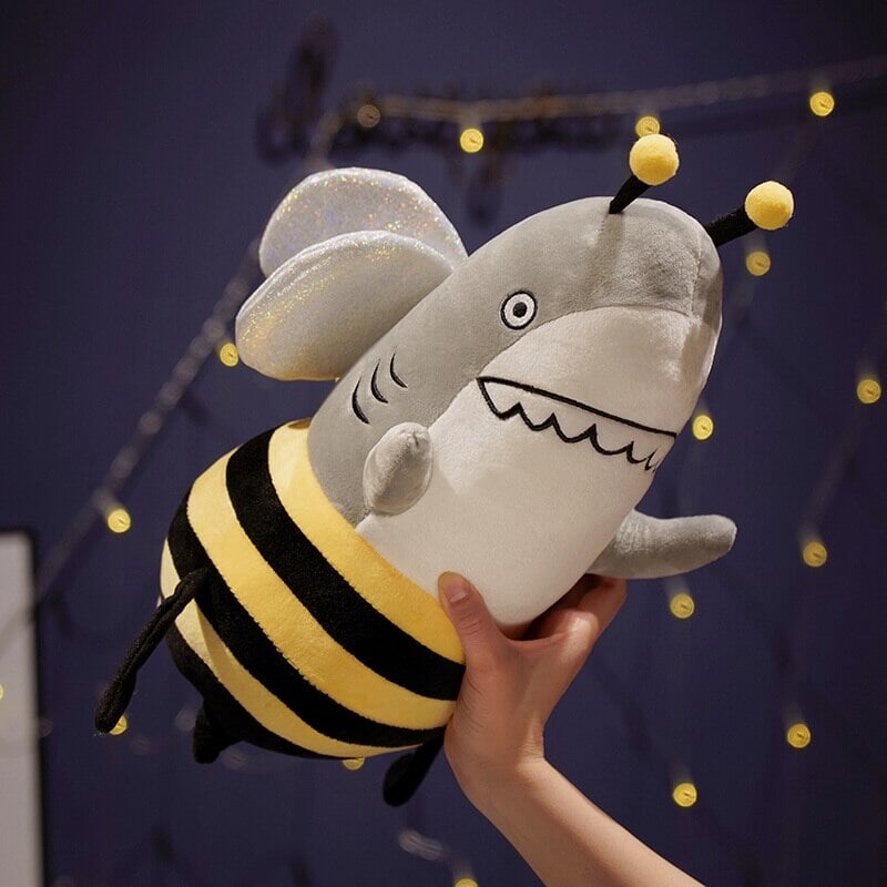 Cute Shark Bee Soft Plush Toy
