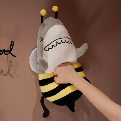 Cute Shark Bee Soft Plush Toy