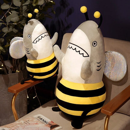 Cute Shark Bee Soft Plush Toy