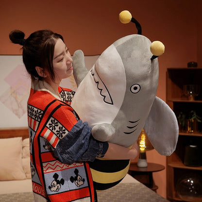 Cute Shark Bee Soft Plush Toy