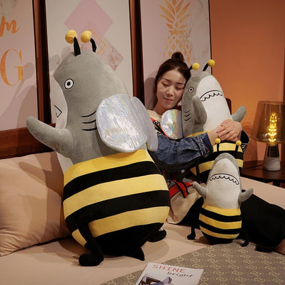 Cute Shark Bee Soft Plush Toy