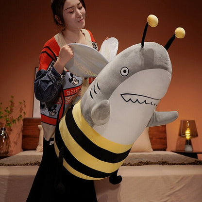 Cute Shark Bee Soft Plush Toy