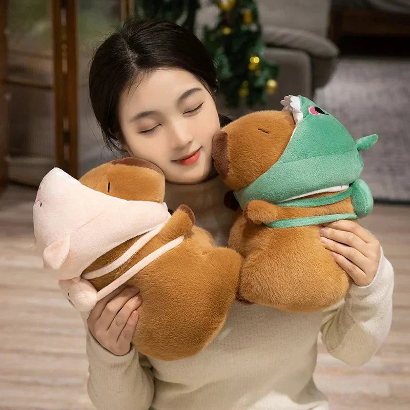Cute Animal Costume Plush Hat