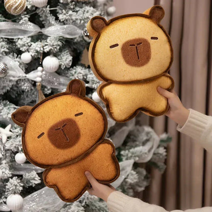 Soft Capybara Toasted Bread Squishy Plush Toys