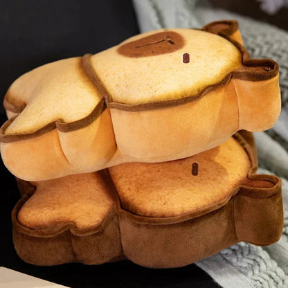 Soft Capybara Toasted Bread Squishy Plush Toys