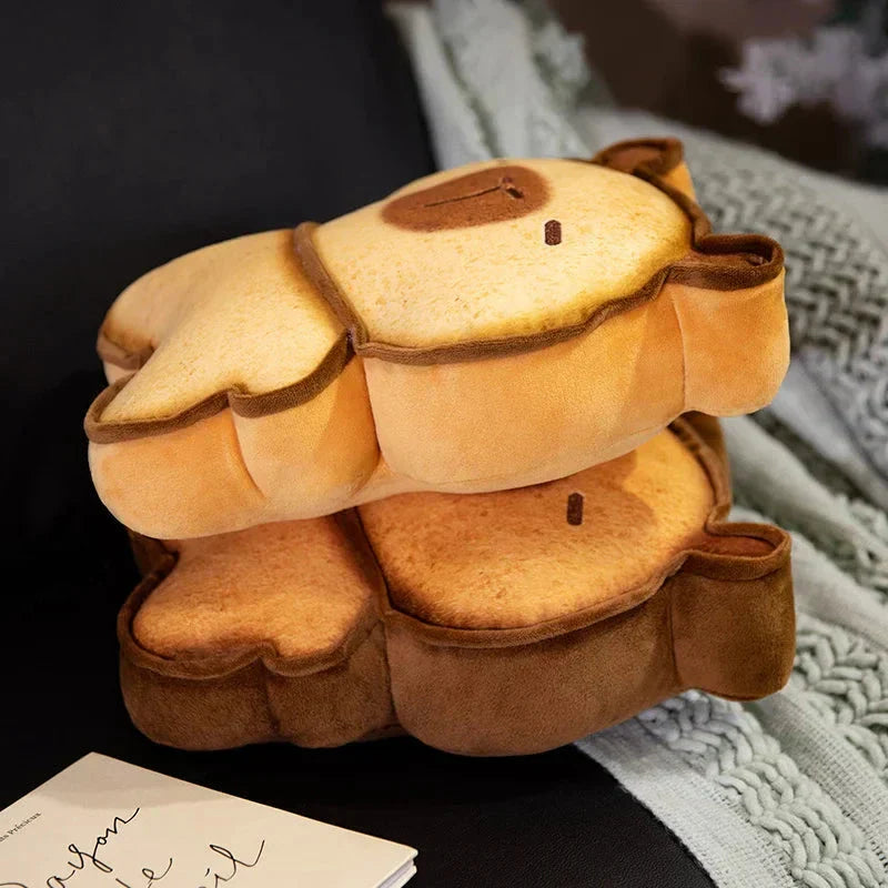 Soft Capybara Toasted Bread Squishy Plush Toys